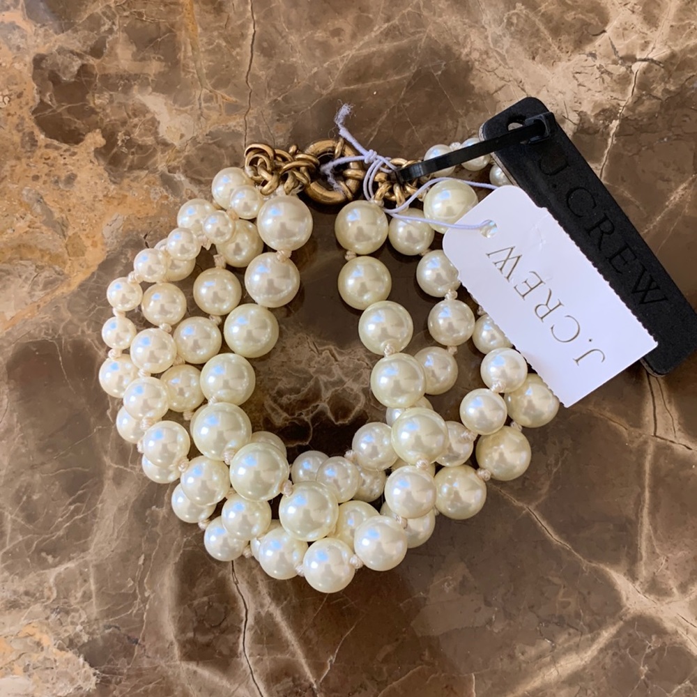 J Crew Pearl Bracelet NWT